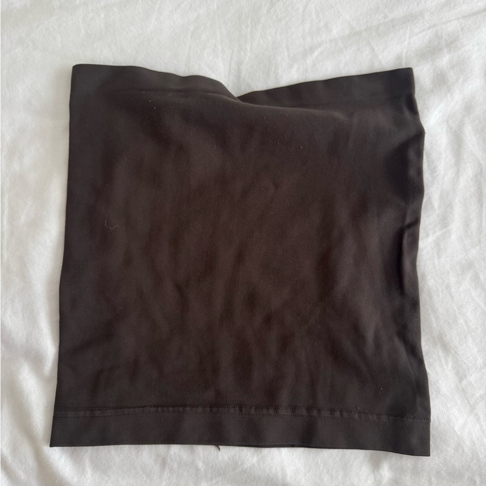 Sisley Classic Army Green Bandeau Top